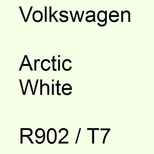 Volkswagen, Arctic White, R902 / T7.